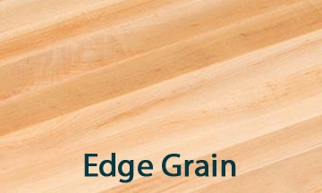 restaurant dining tops edge-grain
