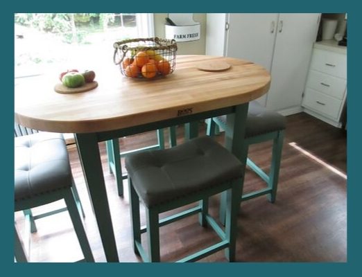 Walnut Edge Grain Island Top