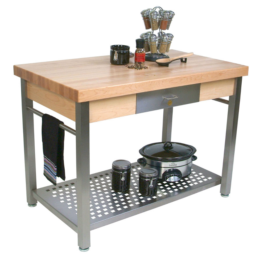 John Boos CUCG20 Cucina Grande Work Table - 48 x 28